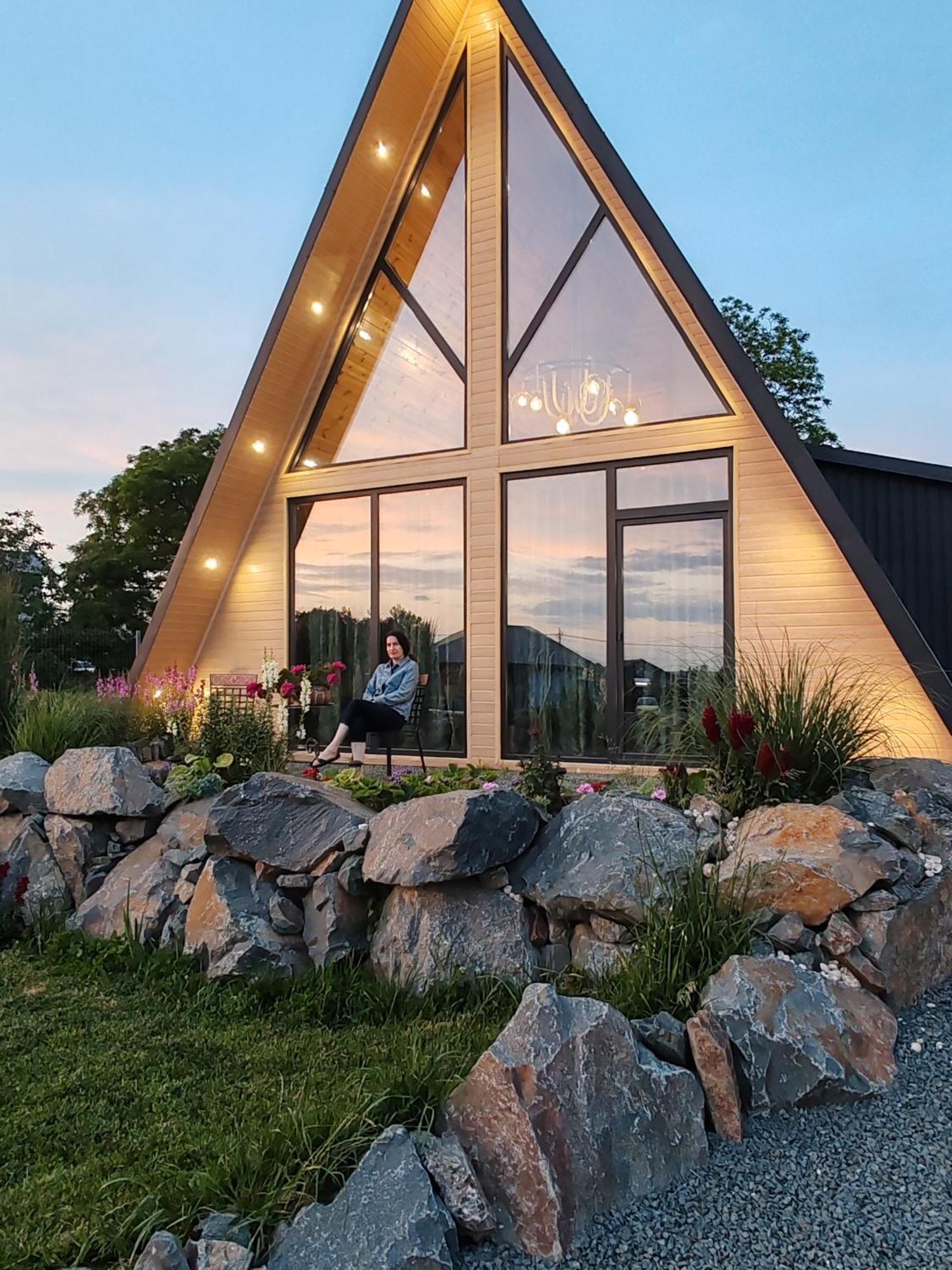 Вілла A-Frame In Corbu Корбу Екстер'єр фото